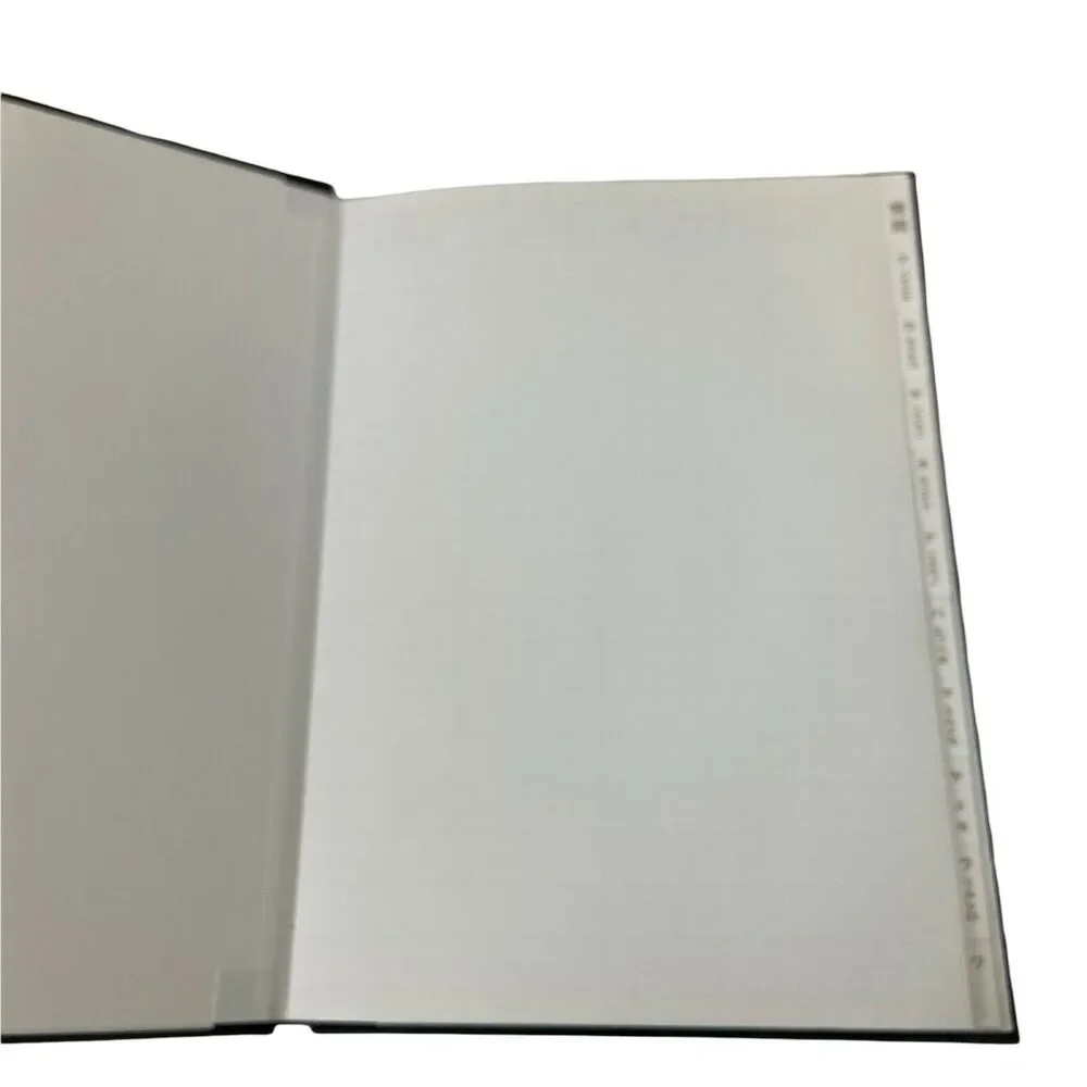 Address Book New Kansai Urushi Japanese Black Kansai Yamamoto Lacquer Floral